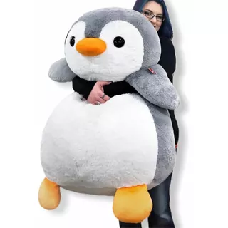 Pingüino De Peluche Someli 95cm Gigante Suavecito Y Gordito