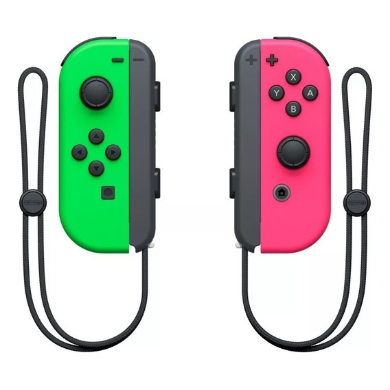 Joycon Alternativo Para Nintendo Switch Pink Green