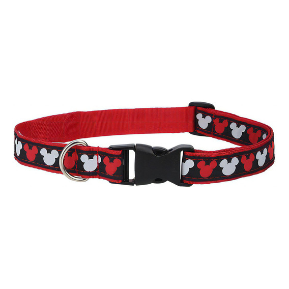 Minnie & Mickey: Collar Para Mascotas Con Encanto Disney Color Rojo