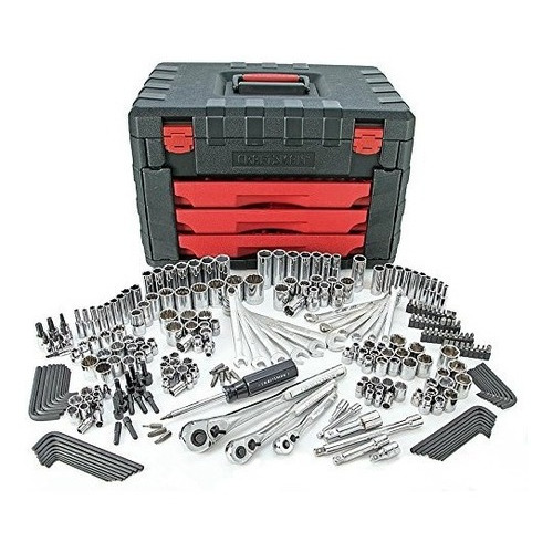 Caja De Herramientas Craftsman Set 270 Piezas Mecanica Xtrc Color Negro