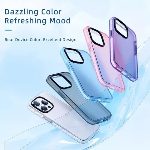 Capa Capinha Dream Color Inshare Para iPhone 14 Rock Premium Cor