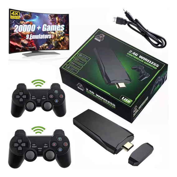 Consola De Juegos Retro Play Wireless Control Gamer 64g