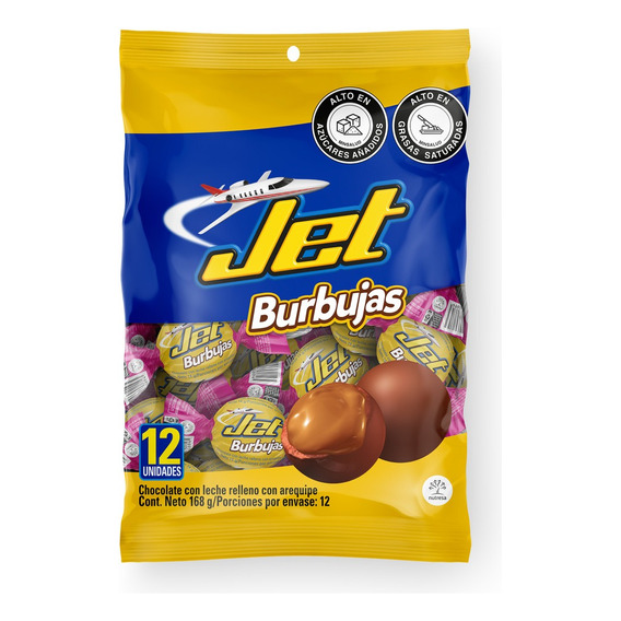 Chocolatina Jet Burbujas 