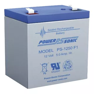 Bateria De Respaldo Power Sonic Ps-1250f1 12v 5ah