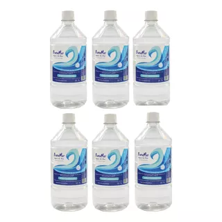 Agua Pranamar Pack X 6 Unidades 1 Litro - El Sabor Del Mar 