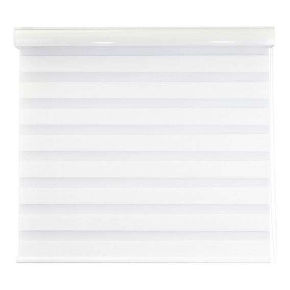 Persiana roller Decoking Sheer Elegance de 180cm x 140cm lisa color blanco - unidad por 1