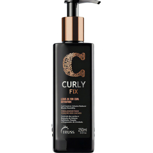Truss Curly Fix Leave In Cream 250ml Trat Sin Enjuague