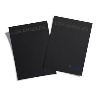 Papel Color Plus Los Angeles - Preto -  A4 120g 50 Folhas