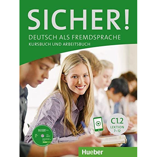 SICHER C1 2 KURSB U ARB +CD AL EJ +CD, de VV. AA.. Editorial Hueber, tapa blanda en alemán, 9999