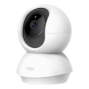 Câmera De Segurança Tp-link Tapo C200 V1 Tapo Smart Com Resolução De 2mp Visão Nocturna Incluída Branca