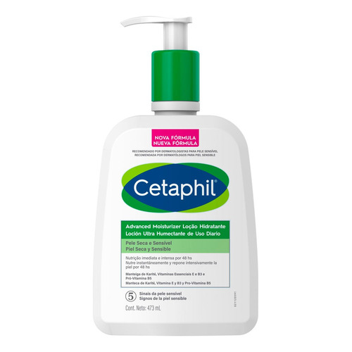 Loción hidratante Advanced Cetaphil 473 ml