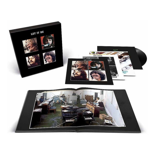 Beatles Let It Be Box Vinilo 4 Lp + Ep + Libro