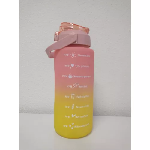 Botella Genérica garrafa squeeze, garrafa 2 litros, garrafa agua academia,  garrafa de agua 2 litros, garrafa agua 2 litros, garrafa de agua academia  con capacidad de 2mL color morado/rosa