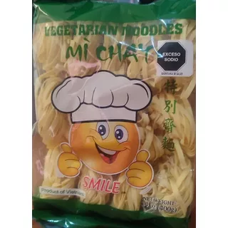 Mi Chay Vegetarian Noodles Fideos Asiatico Fetuccine 400g 
