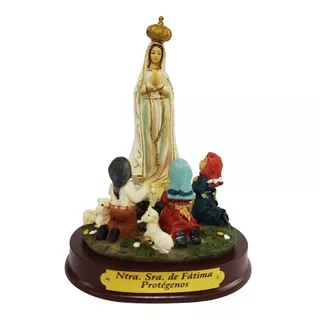 Imagen Religiosa - Virgen De Fatima 13cm Domine Originale