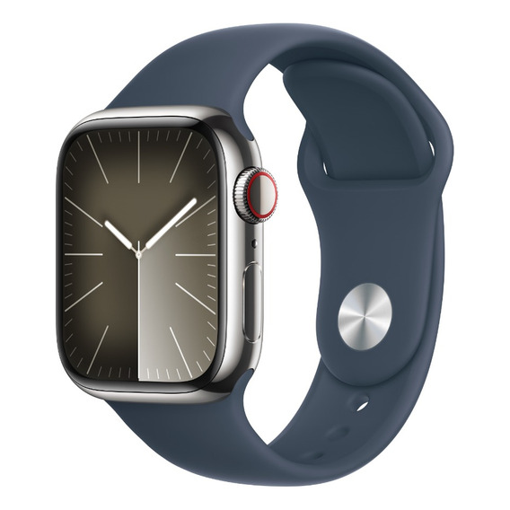 Applewatch Series 9(gps+celular)-acero Inox. Plata 41mm m/l