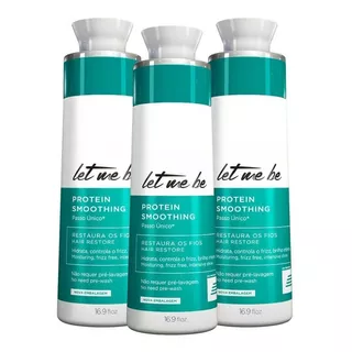 3x Progressiva Passo Único Protein Smoothing Let Me Be 500ml