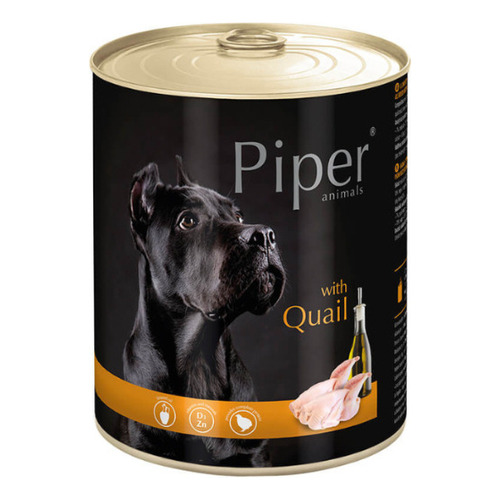 Alimento Humedo Piper Para Perro Sabor Codorniz 800 Gr