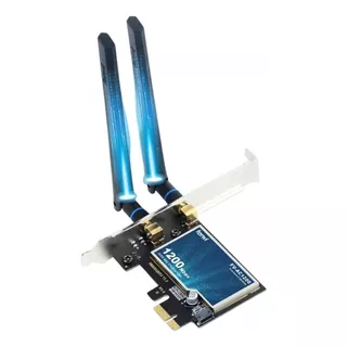 Placa Wi-fi Dual Band 2.4/5ghz 1200mbps C/ Bluetooth 4.0 Pci