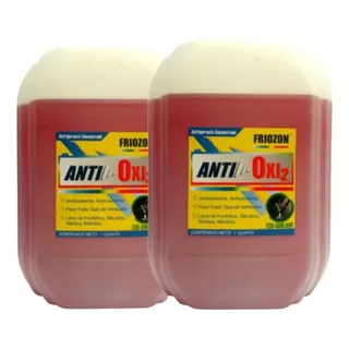 Refrigerante Rojo Friozon Antioxi2 - 2 Garrafas X 5 Galones
