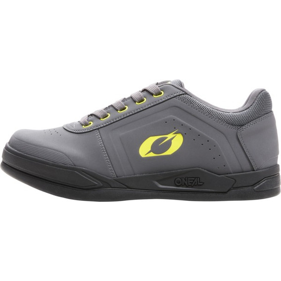 Zapatilla Bicicleta Oneal Pinned Spd Calas Gris/amarillo