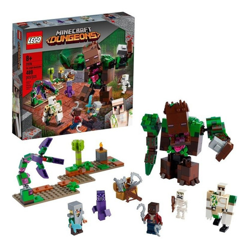 Lego Minecraft La Abominación De La Selva Cantidad De Piezas 489
