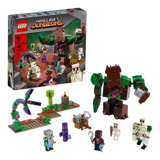Lego Minecraft La Abominación De La Selva Cantidad De Piezas 489