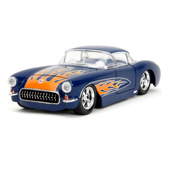 Chevrolet Corvette 1957  Auto Coleccion Escala 1/24 Metal 