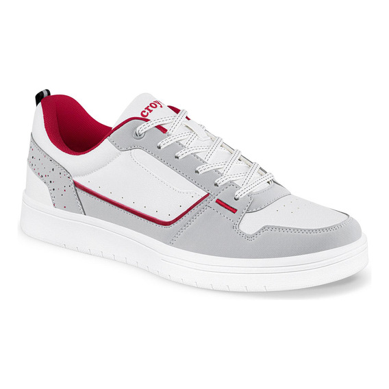 Tenis Rebir Blanco-gris Para Hombre Croydon