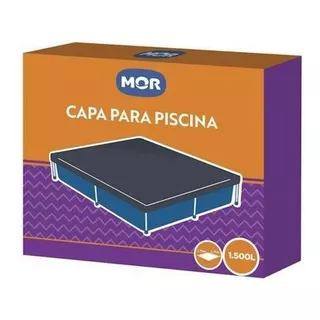 Capa Para Piscina 1500l Mor Cor Azul