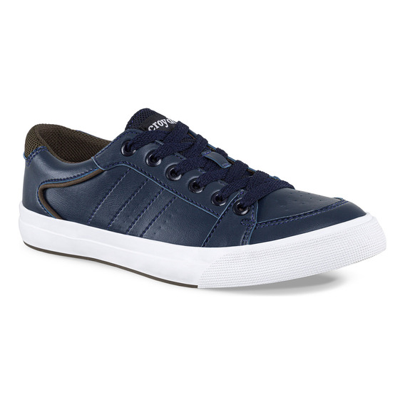 Tenis Macias Azul Para Hombre Croydon