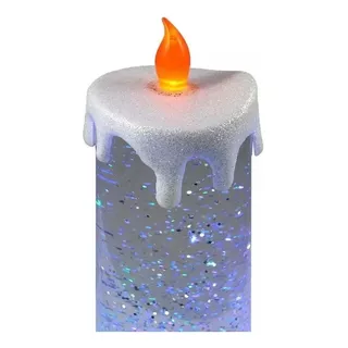 Vela Decorativa A Pilha - Colorful Candle