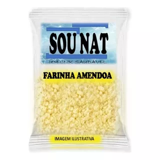 Farinha Farinha De Amêndoa Natural Integral Sou Nat Farinha Amendoa  De Amêndoa 1 Kg