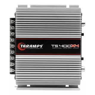 Modulo Taramps Ts400x4 400w 2 Ohms Rca Ts 400x4 Amplificador 400rms T400 4 Canais Som Automotivo