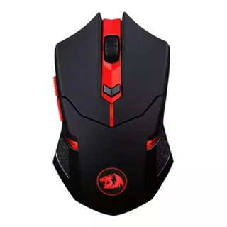 Kit Redragon Padmouse/mouse Inalambrico  M601wl-ba Negro Y Rojo