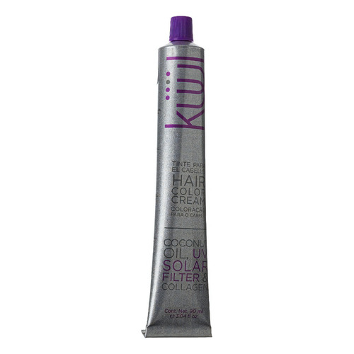 Tinte Para El Cabello Kuul Color System Permanente 90 Ml Tono 4 castaño