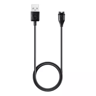 Cable De Carga Compatible Con Garmin Forerunner 45s/245/245, Color Negro