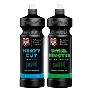 Pulimento Heavy Cut X500ml + Swirl Remover X500ml Ternnova