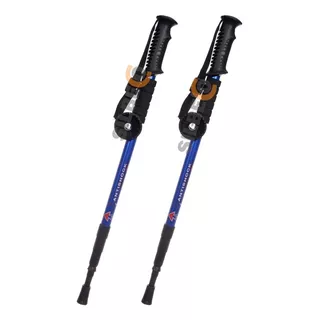 Baston De Trekking X 2 Mango Recto Telescopico Antishock 