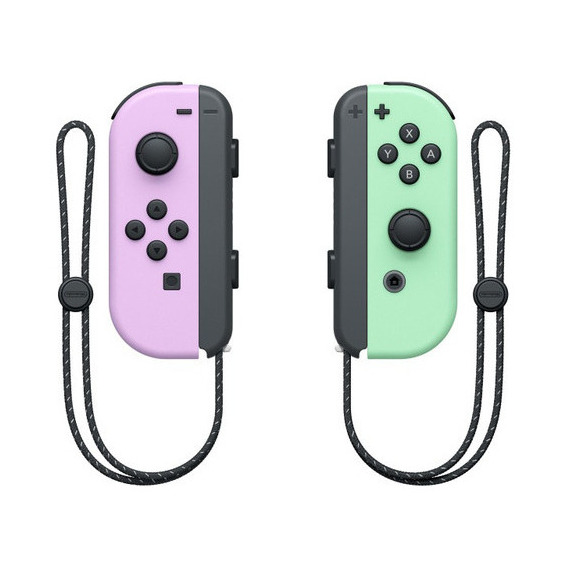 Joy Con Controllers Pastel L Purple R Green Nintendo Switch
