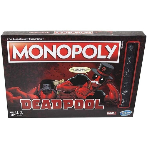 Juego Monopoly Marvel Deadpool Edition