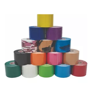 5 Fita Tape Bandagem 5m Por 5 Cm Você Escolhe A Cor