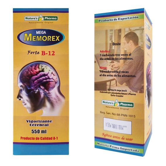 Memorex Tónico Cerebral - mL a $48