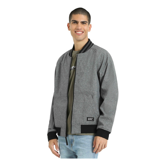 Casaca Hombre Softshell Gris Levis 59491-0340