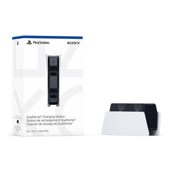 Cargador para mandos de videojuegos Sony DualSense Charging Station blanco