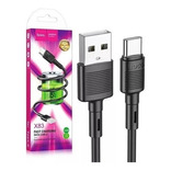 Cable Usb Tipo C Carga Rapida Hoco X83 Color Negro