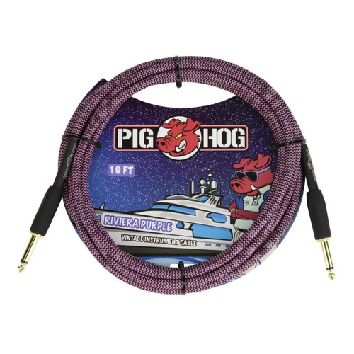 Cable Pig Hog Pch10rppr 3m Plug A Plug L P/instrumento Meses