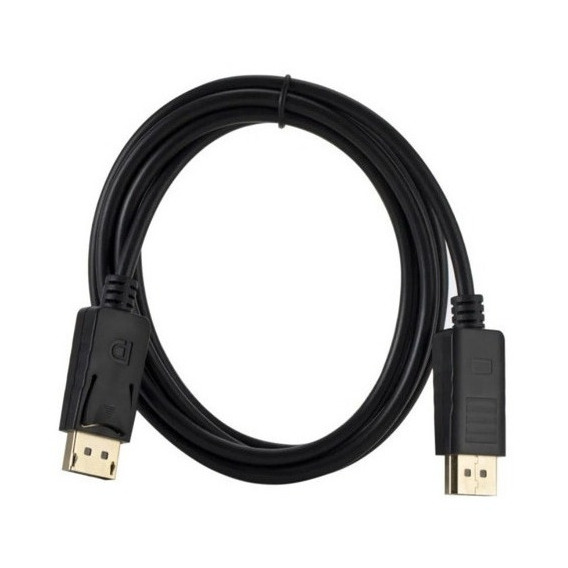 Cable DisplayPort a Displayport Macho a Macho de 180cm de largo, DP a DP M-M 180 Cm.