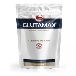 Glutamax Vitafor Pouch L-glutamina Alta Pureza 600g Sabor Neutro