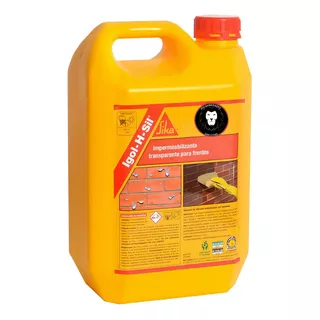 Impermeabilizante Ladrillos Incoloro Igol-h-sil Sika 5lt Gmd